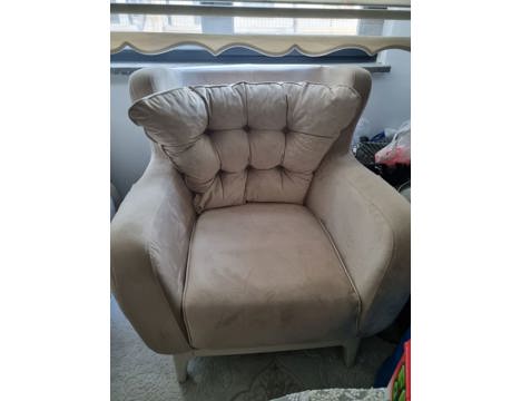Komple Salon Mobilyası, İnegöl Mobilya Chester Tarzı Salon Takımı 3+3+1+1 Bursa