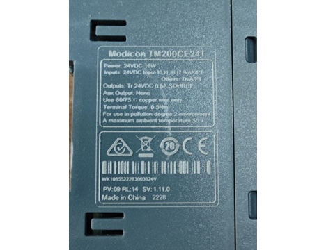 İş Makineleri, Diğer Elektrik Malzemeleri, Schneider Tm200ce24t Programlanabilir Plc