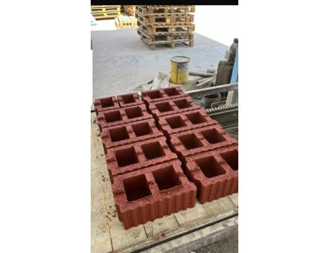 İş Makineleri, Parke, Bordür Makinaları, Kilit Taş Bims Makinesi, 25Li Çelik İç Briket Kilit Taş Makinesi