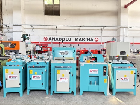 İş Makineleri, Komple Pvc Makinaları, Anadolu Makinadan , 220 Volt Pvc Makinaları 5 Li Set Yeni Anadolu Maki