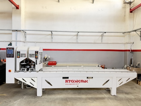 İş Makineleri, Kaynak Makinaları (Pvc), Pvc Makinaları, Seçmak Çift Kafa Kıl Kaynak Makinası İkinciel Burs