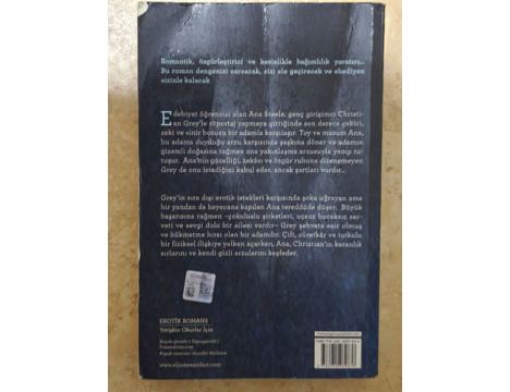 Kitap, Dergi, Romanlar (Yabancı Yazarlar), Grinin Elli Tonu E L James Pegasus Yayınları Adana