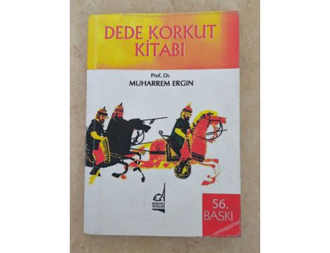 Kitap, Dergi, Çocuk Kitapları, Prof.Dr.Muharrem Ergin, Çocuk Roman, 60I Aşkın Baskısıyla Efsane: Dede Korkut Kitabı