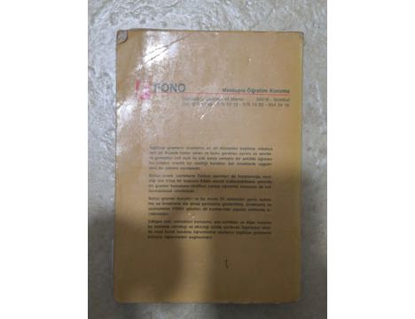 Kitap, Dergi, Yabancı Dil Kitaplar, English Grammar Fono Yayınları İngilizce Dilbilgisi Kitabı A