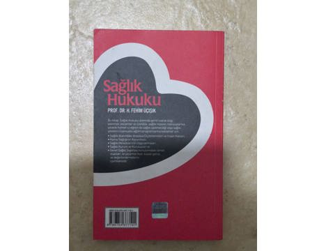 Kitap, Dergi, Kaynak Kitaplar, Sağlık Hukuku Prof. Dr. H. Fehim Üçışık İmzalı Kaynak Kitap