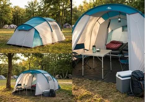 Hobi, Diğer Hobiler, Kamp Çadır, Quechua Arpenaz 4.1 Aile Çadırı 1 Defa Kullanıldı