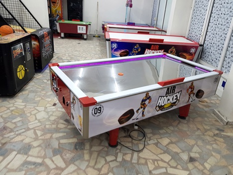 Dükkan, Ofis Eşyaları, Air Hokey, Arcade, Üreticiden - İç Mekan Metal Zemin Aır Hockey Masas