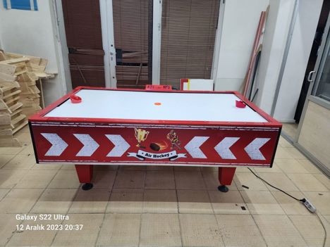 Dükkan, Ofis Eşyaları, Air Hokey, Arcade, Üreticiden - Aır Hockey Masası - İç Mekan