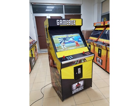 Dükkan, Ofis Eşyaları, Arcade, Jetonlu, Sarı Renk - Çok Oyunlu Ticari 82 Ekran Atari