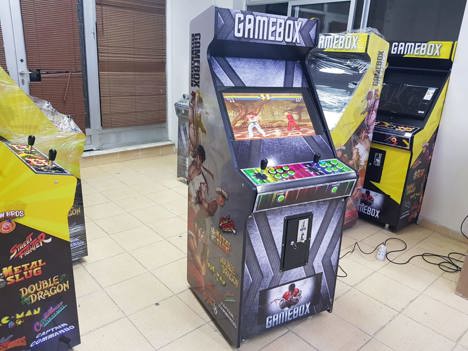 Dükkan, Ofis Eşyaları, Arcade Jetonlu Atari 63 Ekran Çok Oyunlu Ticari Makine Eseny