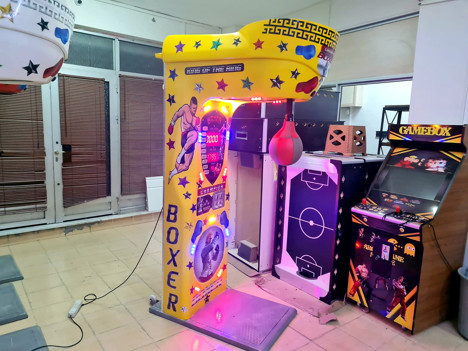 Dükkan, Ofis Eşyaları, Boks Makineleri, Arcade Fiber Boks Makinesi Sarı Renk Sıfır İstanbul