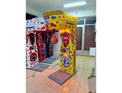 Dükkan, Ofis Eşyaları, Boks Makineleri, Arcade Fiber Boks Makinesi Sarı Renk Sıfır İstanbul