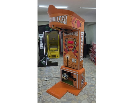 Dükkan, Ofis Eşyaları, Boks Makineleri, Arcade Turuncu Metal Kasa Combo Boks Makinesi Sıfır İstanbul