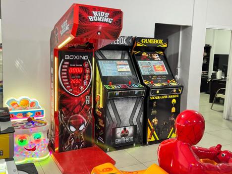 Dükkan, Ofis Eşyaları, Boks Makineleri, Arcade Çocuk Boks Makinesi Metal Kasa Sıfır Esenyurt İstanbu