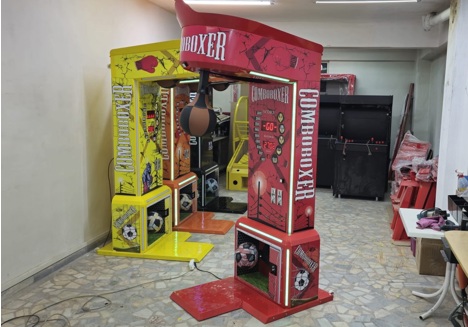 Dükkan, Ofis Eşyaları, Boks Makineleri, Arcade, Metal Kasa, Üreticiden Kalın Kasa Combo Boks Makinesi