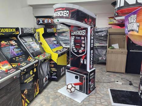 Dükkan, Ofis Eşyaları, Boks Makineleri, Arcade, Metal Kasa, Üreticiden Kalın Kasa Combo Boks Makinesi