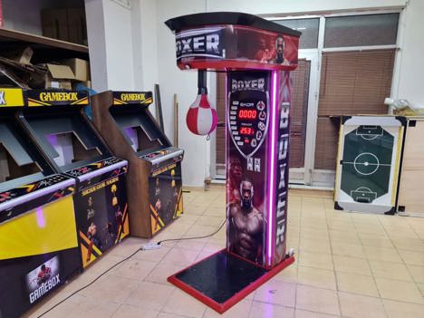 Dükkan, Ofis Eşyaları, Arcade, Üreticiden Metal Kasa Ce Belgeli Boks Makineleri