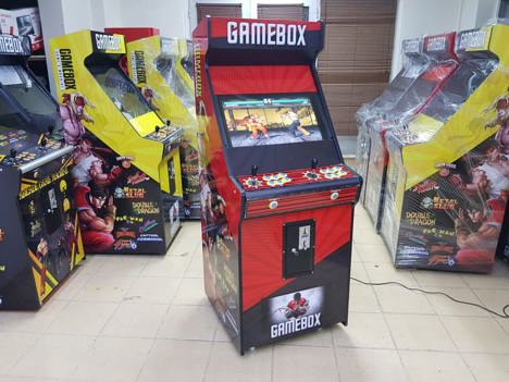 Dükkan, Ofis Eşyaları, Arcade, Jetonlu Atari 63 Ekran Çok Oyunlu Atari Makinası