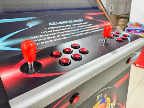 Dükkan, Ofis Eşyaları, Çok Oyunlu 55 Ekran Arcade Atari Makinası