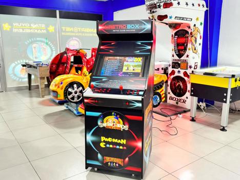 Dükkan, Ofis Eşyaları, Çok Oyunlu 55 Ekran Arcade Atari Makinası