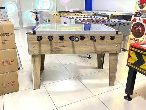 Dükkan, Ofis Eşyaları, Arcade, İç Mekan, Üreticiden Ce Belgeli Ev Tipi Camlı Langırt Masası