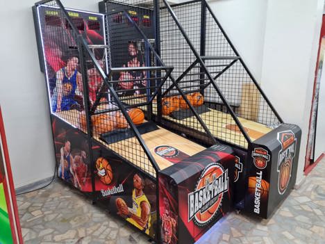 Dükkan, Ofis Eşyaları, Diğer Oyun Makinaları, Arcade Hareketli Potalı Orta Boy Basketbol Makinesi İstanbul
