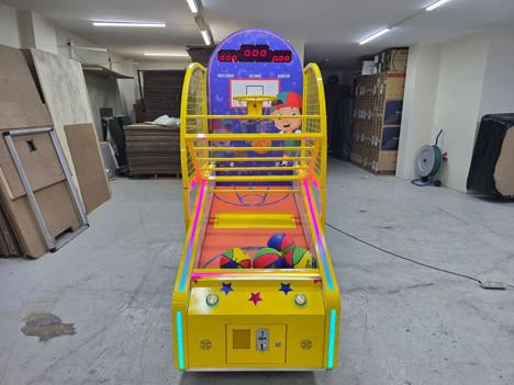 Dükkan, Ofis Eşyaları, Diğer Oyun Makinaları, Arcade Çocuk Basketbol Makinesi Jetonlu Sıfır İstanbul