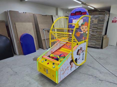 Dükkan, Ofis Eşyaları, Diğer Oyun Makinaları, Arcade Çocuk Basketbol Makinesi Jetonlu Sıfır İstanbul