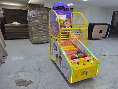 Dükkan, Ofis Eşyaları, Diğer Oyun Makinaları, Arcade Çocuk Basketbol Makinesi Jetonlu Sıfır İstanbul
