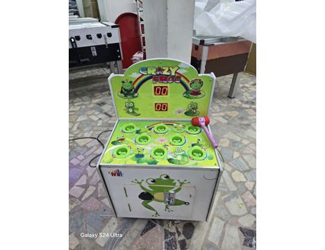 Dükkan, Ofis Eşyaları, Diğer Oyun Makinaları, Arcade Frog Tokmak Makinesi Sıfır Eğlence Merkezi İstanbul