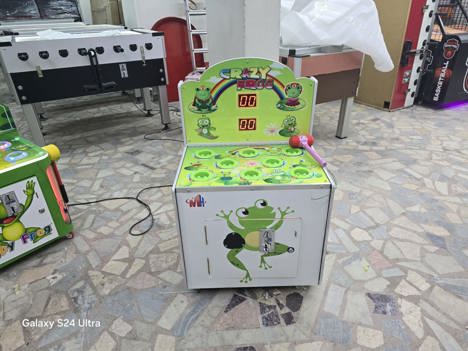 Dükkan, Ofis Eşyaları, Diğer Oyun Makinaları, Arcade Frog Tokmak Makinesi Sıfır Eğlence Merkezi İstanbul
