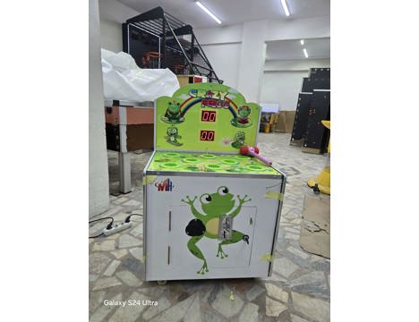 Dükkan, Ofis Eşyaları, Diğer Oyun Makinaları, Arcade Frog Tokmak Makinesi Sıfır Eğlence Merkezi İstanbul