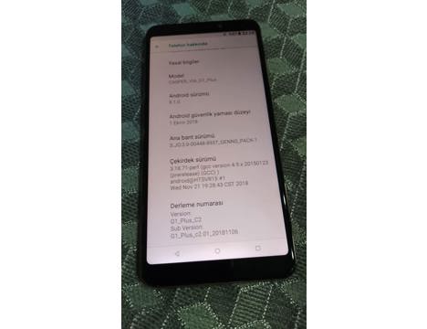 Cep Telefonu, Casper Via G1 Plus Sahibinden Afyonkarahisar