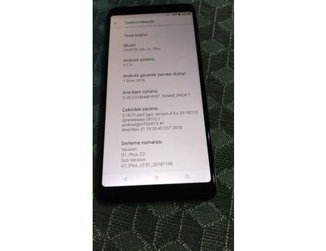 Cep Telefonu, Casper Via G1 Plus Sahibinden Afyonkarahisar