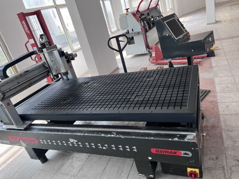 İş Makineleri, Cnc Router (Ahşap İçin), Tek Mak , 1000X2000 Servo Motor Vakumlu Cnc Router