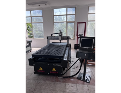 İş Makineleri, Cnc Router (Ahşap İçin), Tek Mak , 1000X2000 Servo Motor Vakumlu Cnc Router