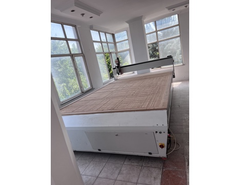 İş Makineleri, Cnc Router (Ahşap İçin), Tek Mak , 2100X4000 İşleme Alanı Düz Tabla Cnc Router
