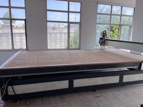 İş Makineleri, Cnc Router (Ahşap İçin), Tek Mak , 2100X4000 İşleme Alanı Düz Tabla Cnc Router