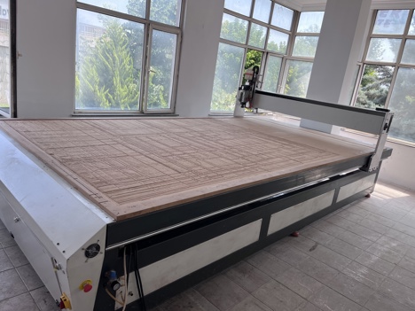 İş Makineleri, Cnc Router (Ahşap İçin), Tek Mak , 2100X4000 İşleme Alanı Düz Tabla Cnc Router