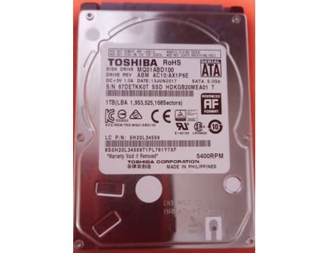 Bilgisayar, Hard Disk, Toshiba Mq01abd100 1Tb 2.5" Sata Hdd Sahibinden İstanbul