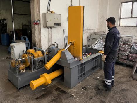 İş Makineleri, Diğerleri İş Makineleri, Balya Presi, Mt Makina Hurda Metal Balya Pres Makinesi – Yüksek