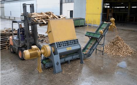 İş Makineleri, Diğerleri İş Makineleri, Mt Makina Palet Parçalama Makinesi – Ahşap ve Plas
