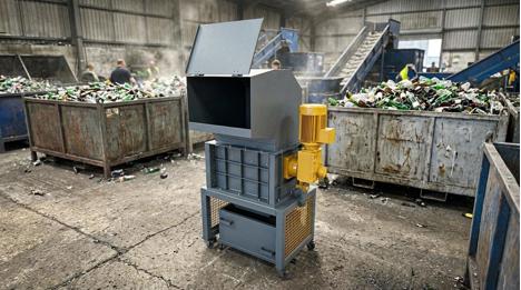İş Makineleri, Diğerleri İş Makineleri, Parçalama Makinesi, Mt Makina Cam Şişe Kırma Makinesi – Sıvı Ayrıştırm
