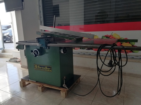İş Makineleri, Yatar Daire Testere, Çift Devir 170 Lik 5. 5 Hp Motorlu , Yatar Daire Makinesi Burselkur Çift Devir 170 Lik