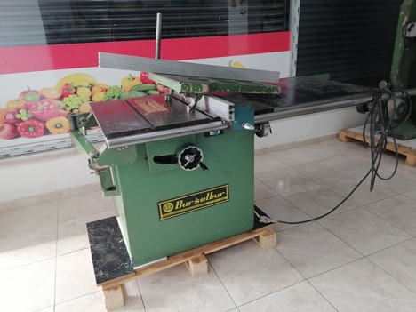 İş Makineleri, Yatar Daire Testere, Çift Devir 170 Lik 5. 5 Hp Motorlu , Yatar Daire Makinesi Burselkur Çift Devir 170 Lik