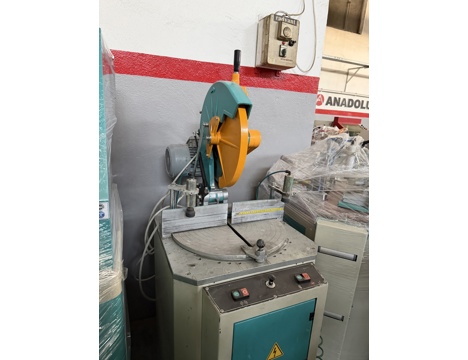 İş Makineleri, Kesme Makinaları (Pvc), Anadolu Makina , Alüminyum Makinaları , 2. El Alüminyum Üstten Profil Kesim 400 Mm Soğ