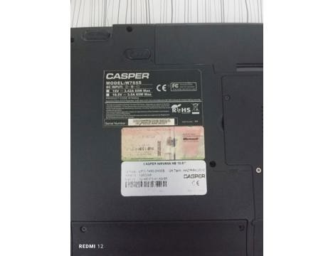 Bilgisayar, Diz Üstü, Casper Nirvana T4500 Temiz Laptop Sahibinden Diyarbakır