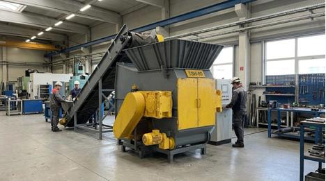 İş Makineleri, Diğerleri İş Makineleri, Mt Makina Crotax-80 Tek Şaftlı Parçalama Makinesi İstanbul