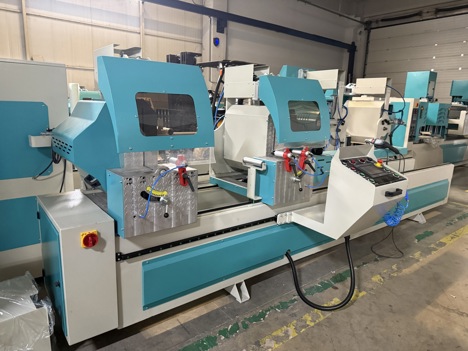 İş Makineleri, Kesme Makinaları (Pvc), Alüminyum Makinaları, Anadolu Makina Alüminyum Çift Kafa Kesim 600Mm Testereli Bur