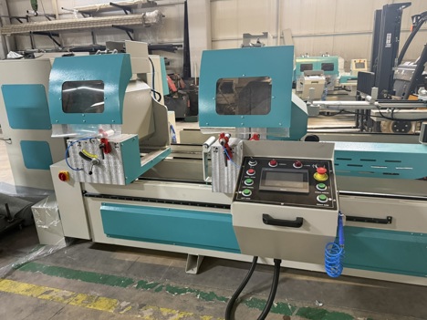 İş Makineleri, Kesme Makinaları (Pvc), Alüminyum Makinaları, Anadolu Makina Alüminyum Çift Kafa Kesim 600Mm Testereli Bur